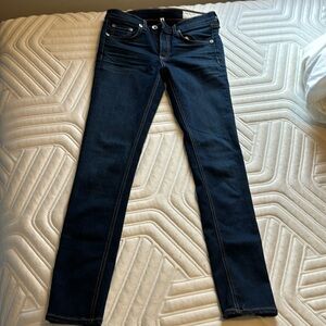 Rag & Bone Skinny Ankle Jeans - Bloo Moon
